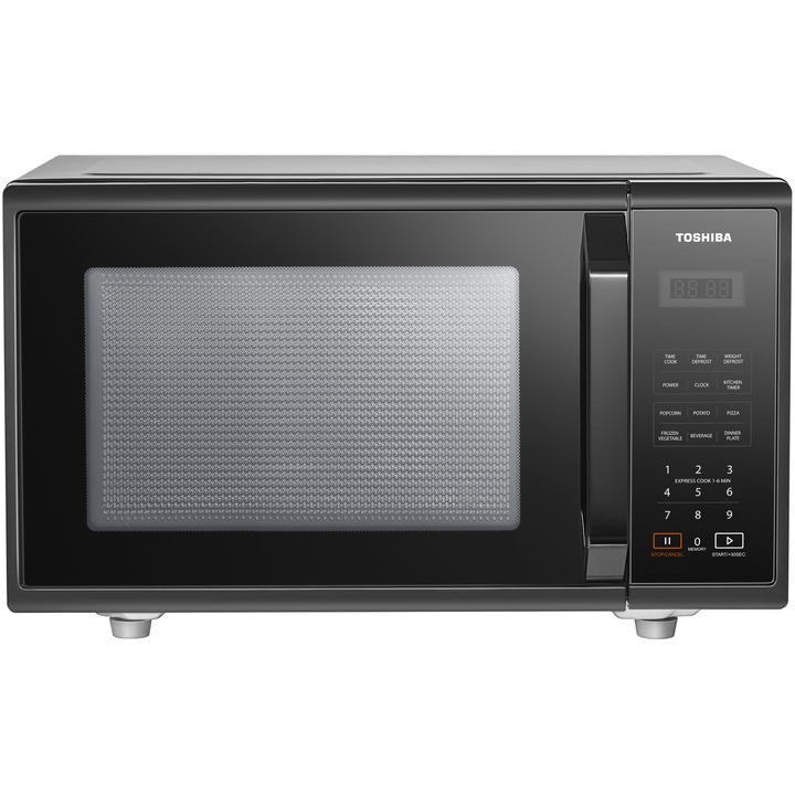 Cuptor cu microunde digital, 23 L, membrana Touch, putere 750-800 W, Negru