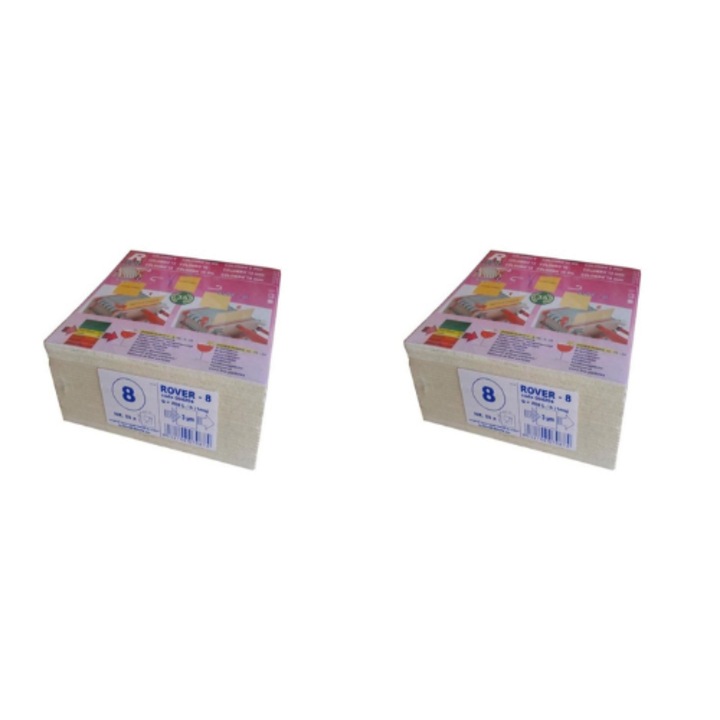 Placi filtrante pentru vin Rover 8, dimensiune 20 x 20 cm, degrosare / clarificare primara, 50 buc