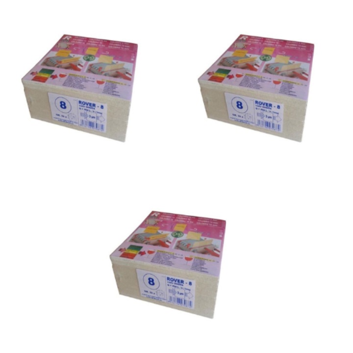 Placi filtrante pentru vin Rover 8, dimensiune 20 x 20 cm, degrosare / clarificare primara, 75 buc