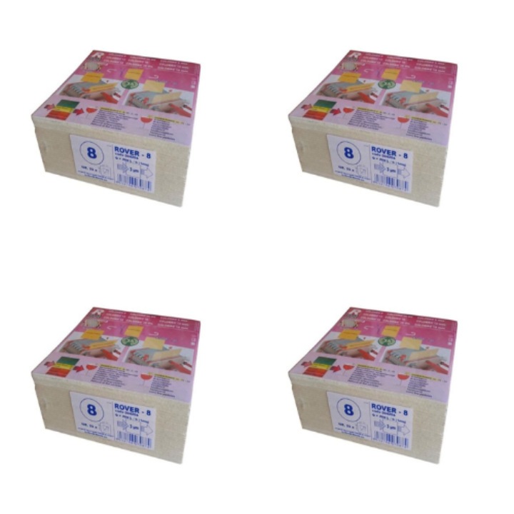 Placi filtrante pentru vin Rover 8, dimensiune 20 x 20 cm, degrosare / clarificare primara, 100 buc
