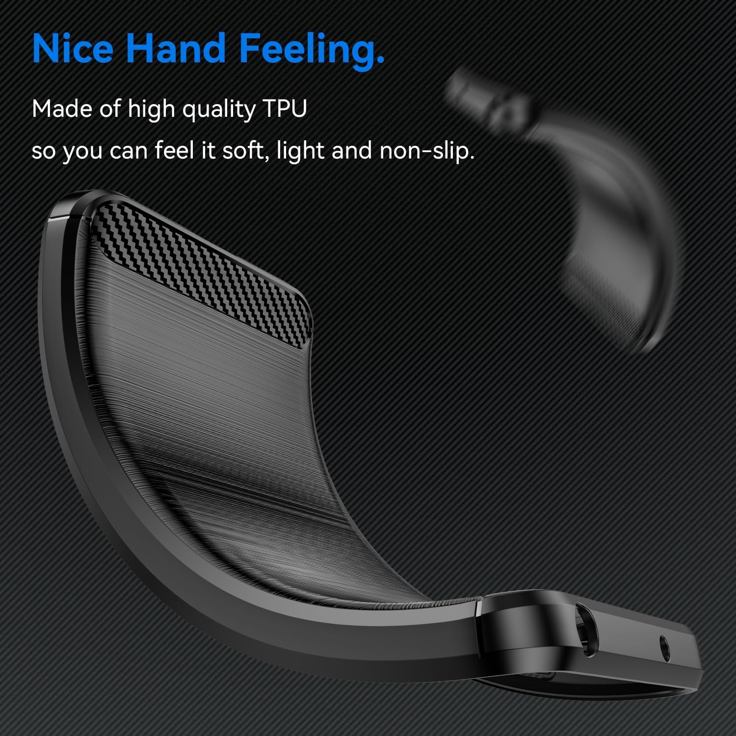 Husa pentru Xiaomi Redmi Note 14 4G Carbon Liquid Silicone Negru