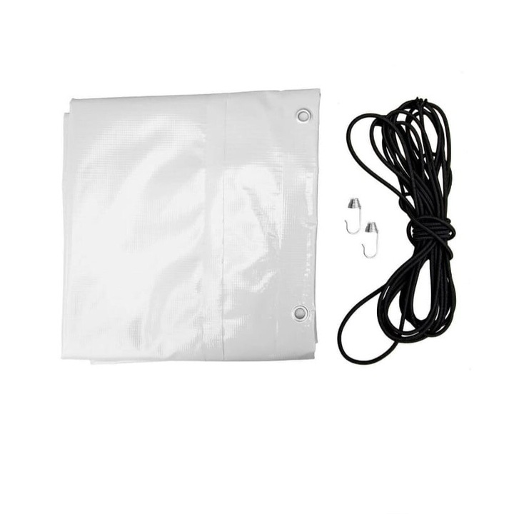 Prelata Capac Remorca REPO, Model RRS, PVC, Gri, 210x115 cm