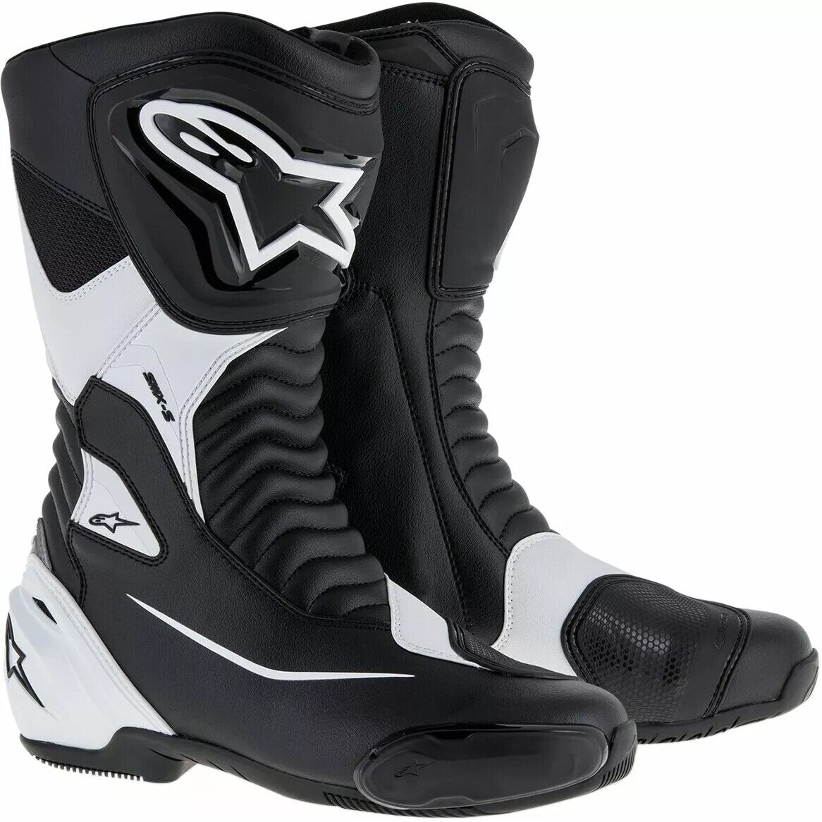 Cizme Alpinestars SMX-6 v2 culoare negru/alb, marimea 43 - eMAG.ro