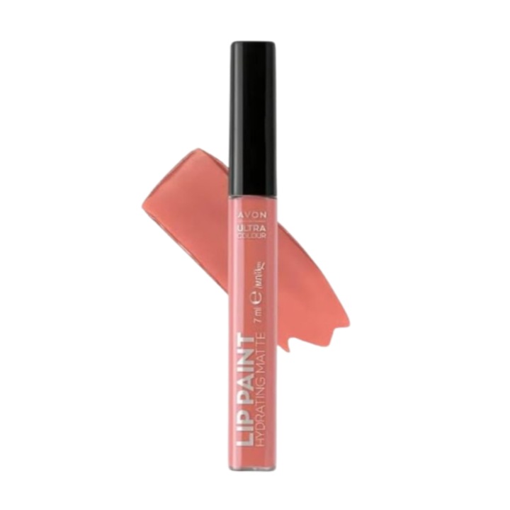 Ruj Mat Hidratant Ultra Colour Lip Paint, Avon, Tahiti Charm, 7 ml