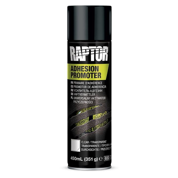 Spray grund suprafete din plastic U-POL Raptor 450 ml