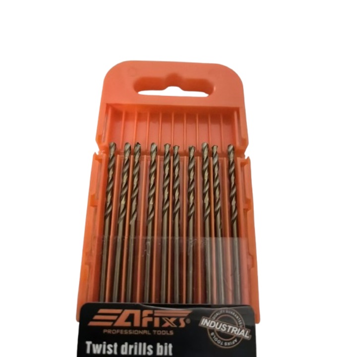 Set burghie pentru metal cu cobalt HSS 2mm 10 piese