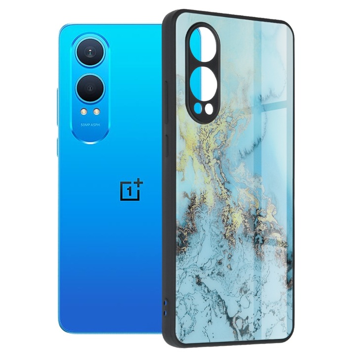 OnePlus Nord CE4 Lite tok - Techsuit Glaze Series - Blue Ocean