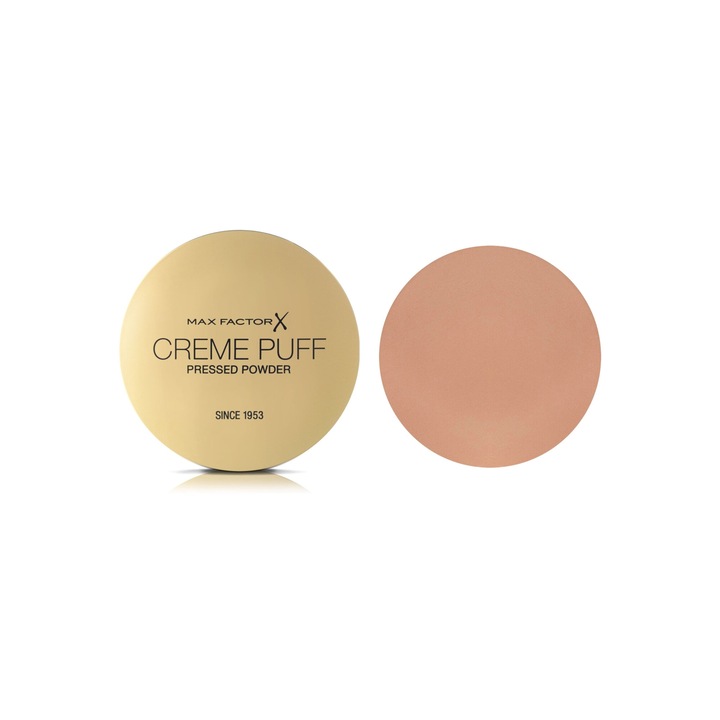 Kompakt púder, Max Factor, Creme Puff, matt felület, No. 041 Medium Beige, 21g