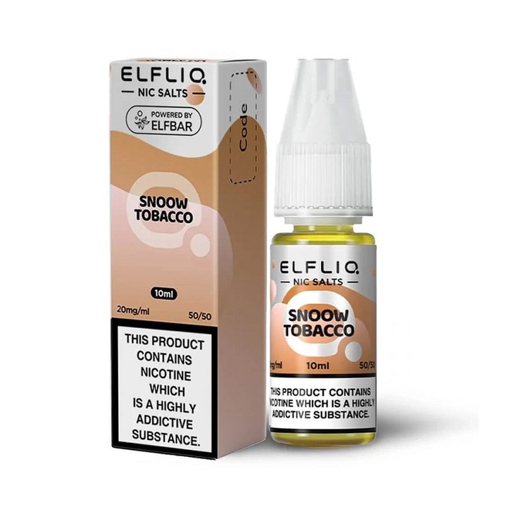 Lichid Tigara Electronica ELF BAR ElfLiq Salt - Snoow Tobacco, 10ml, 20mg/ml