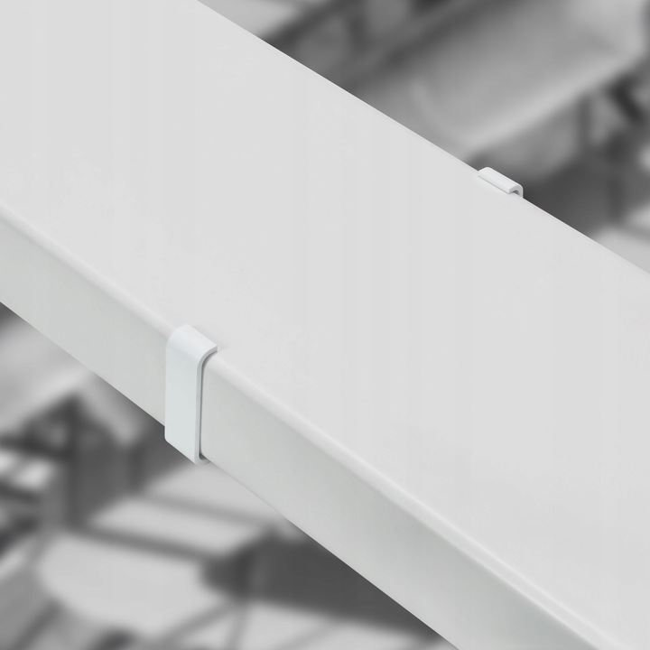 Suport pentru sisteme de ventilatie Kotarbau, plastic, 204x60mm, alb
