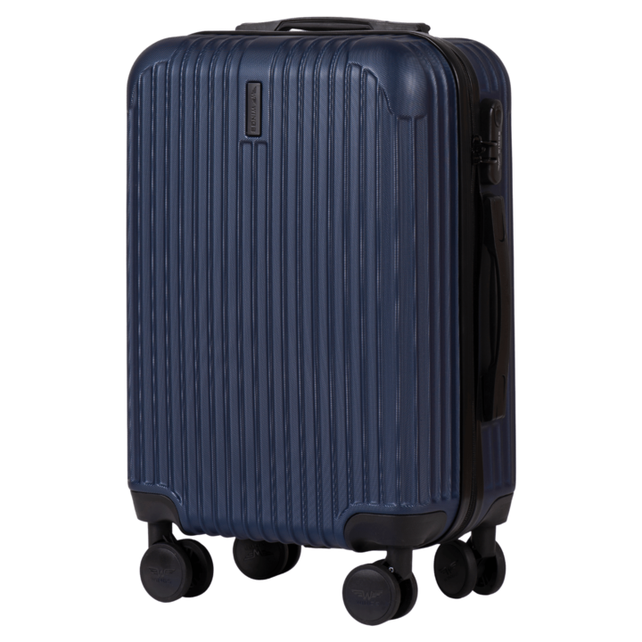 Troler cabina Wings Egret 57x37x22 cm ABS+ Albastru