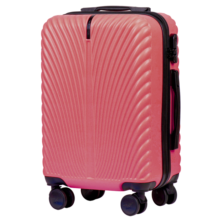 Troler cabina Wings Swan 56x37.5x23 cm ABS+ Dirty Pink
