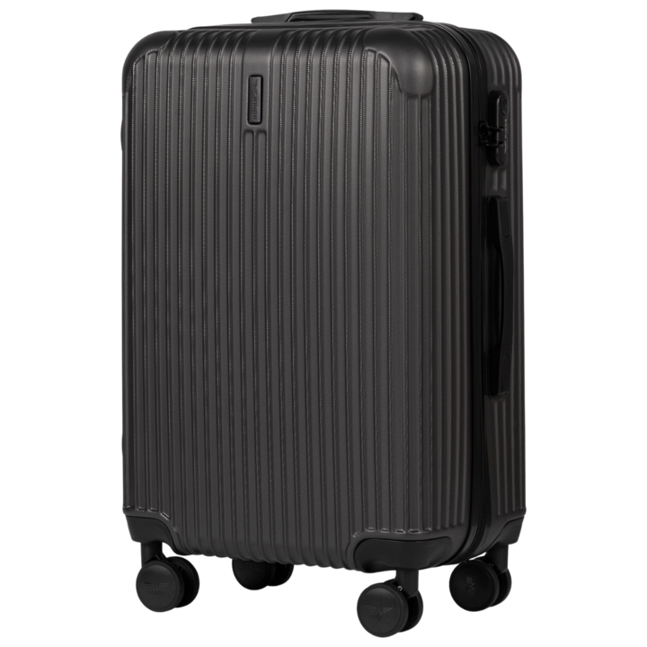 Troler Mediu Wings Egret 66x43x26 cm ABS Gri Inchis