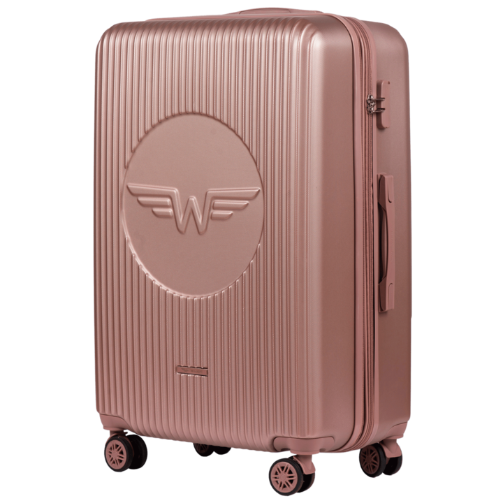 Голям куфар Wings Swallow 3.0 75x48,5x29 ABS Розов