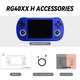 Преносима конзола Anbernic RG40XX H, Емулатори PS1 GB N64, 64GB, Включени игри, Cortex A53 Quad Core, Wifi, Dual RGB Analog, Син