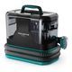 Aspirator cu spalare Rowenta Clean IT IN5020F0, 750W, putere aspirare 13.5kpa, rezervor apa & detergent 2.3L, rezervor apa murdara 1.5L, perii 8/15 cm, accesoriu spatii inguste & incaltaminte, auto clean, husa, negru/verde