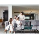 Aspirator cu spalare Rowenta Clean IT IN5020F0, 750W, putere aspirare 13.5kpa, rezervor apa & detergent 2.3L, rezervor apa murdara 1.5L, perii 8/15 cm, accesoriu spatii inguste & incaltaminte, auto clean, husa, negru/verde