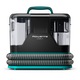 Aspirator cu spalare Rowenta Clean IT IN5020F0, 750W, putere aspirare 13.5kpa, rezervor apa & detergent 2.3L, rezervor apa murdara 1.5L, perii 8/15 cm, accesoriu spatii inguste & incaltaminte, auto clean, husa, negru/verde