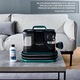 Aspirator cu spalare Rowenta Clean IT IN5020F0, 750W, putere aspirare 13.5kpa, rezervor apa & detergent 2.3L, rezervor apa murdara 1.5L, perii 8/15 cm, accesoriu spatii inguste & incaltaminte, auto clean, husa, negru/verde