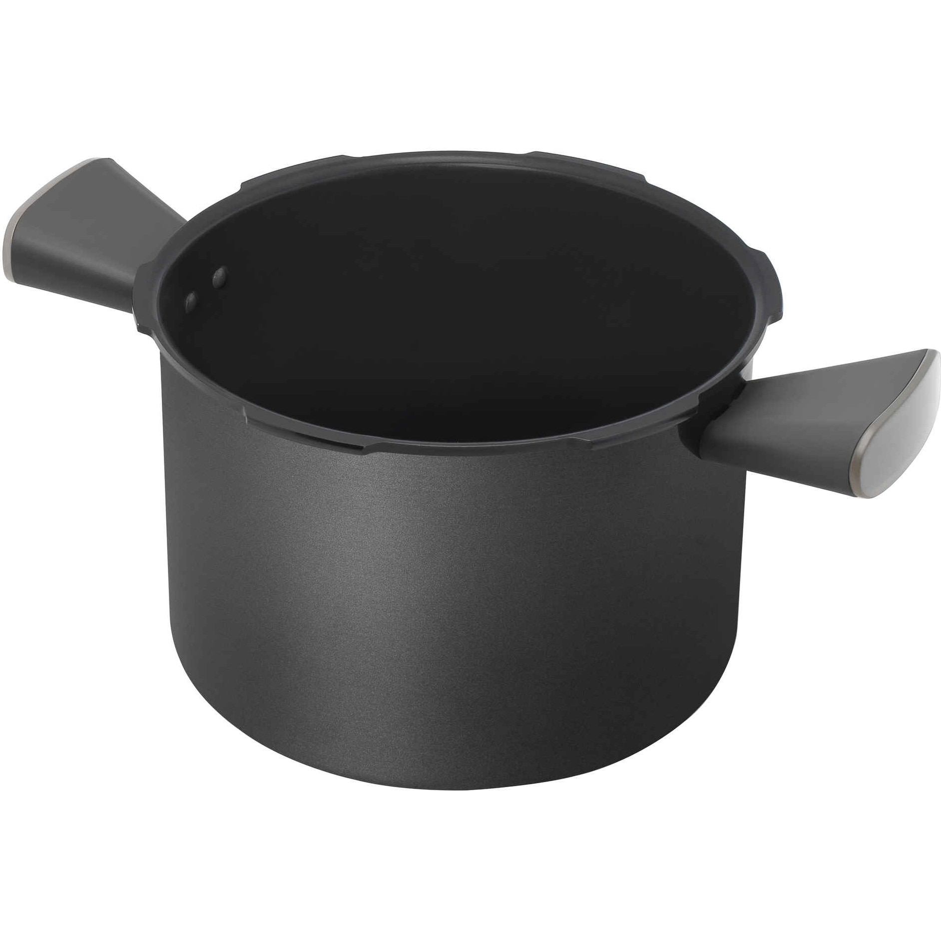 Vas de gatit Tefal XA605011, 6L, compatibil cu multicookerul Tefal Cook4me, seria CY85xx, invelis antiaderent, negru