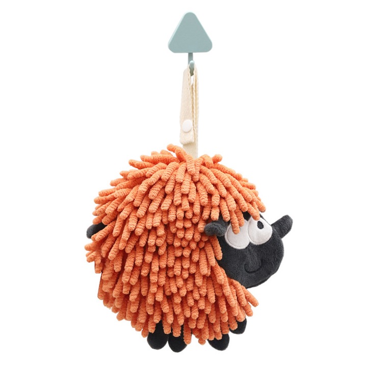 Комплект кърпи за ръце, Enforose, модел таралеж, многоцветен, 19x17см