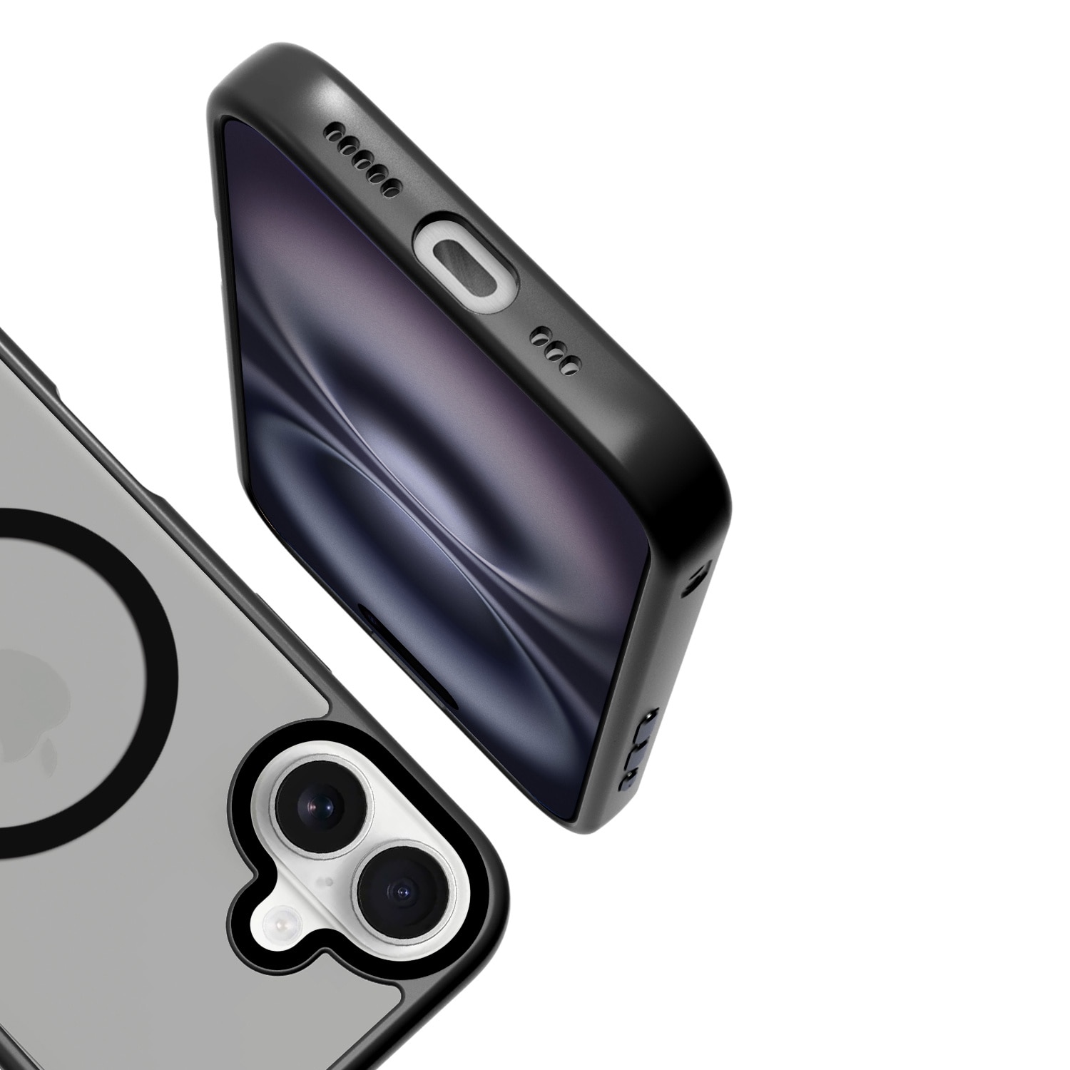 Husa de Protectie, Compatibila Apple iPhone 16 Plus, Doctor Shield Fantom, MagSafe - Negru
