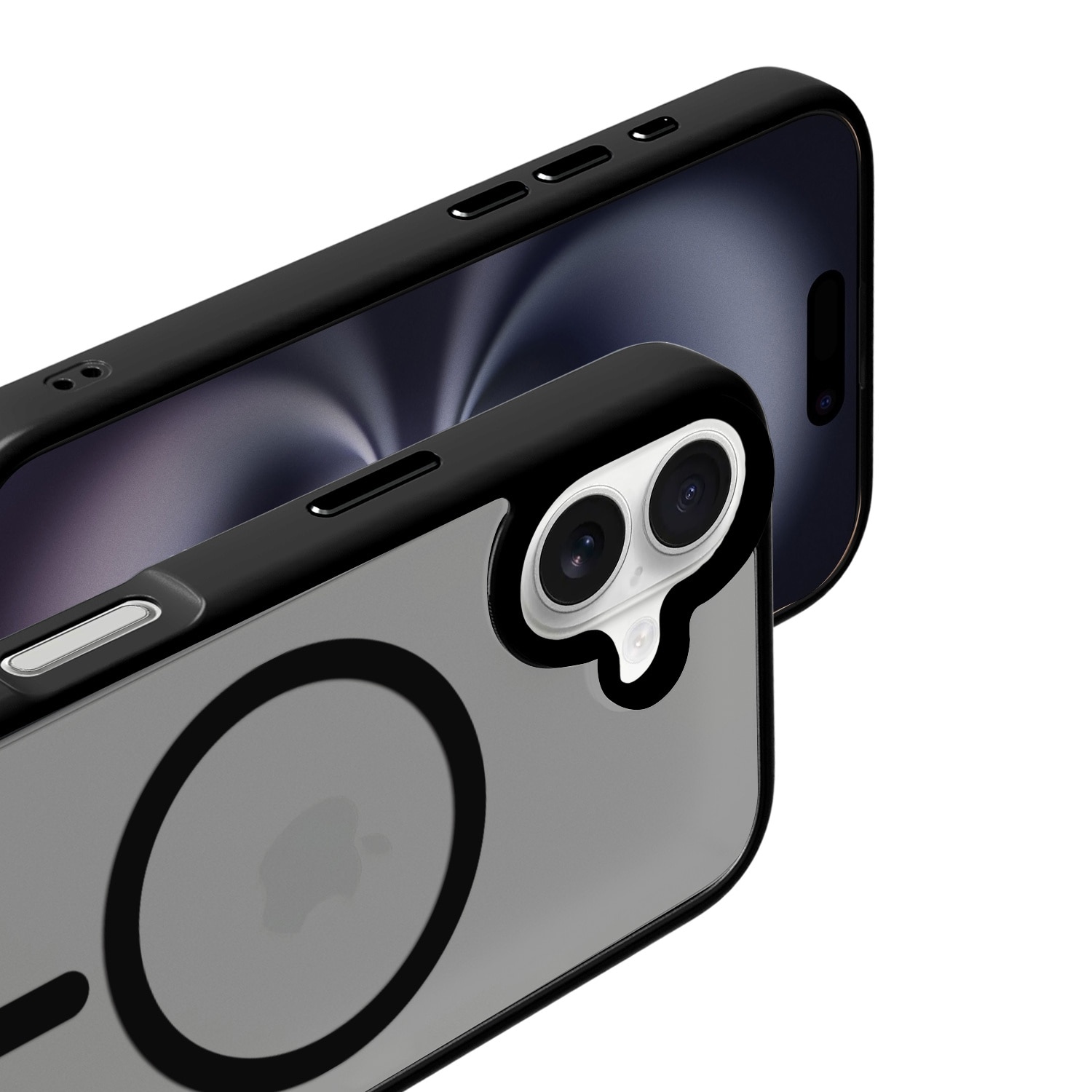Husa de Protectie, Compatibila Apple iPhone 16 Plus, Doctor Shield Fantom, MagSafe - Negru