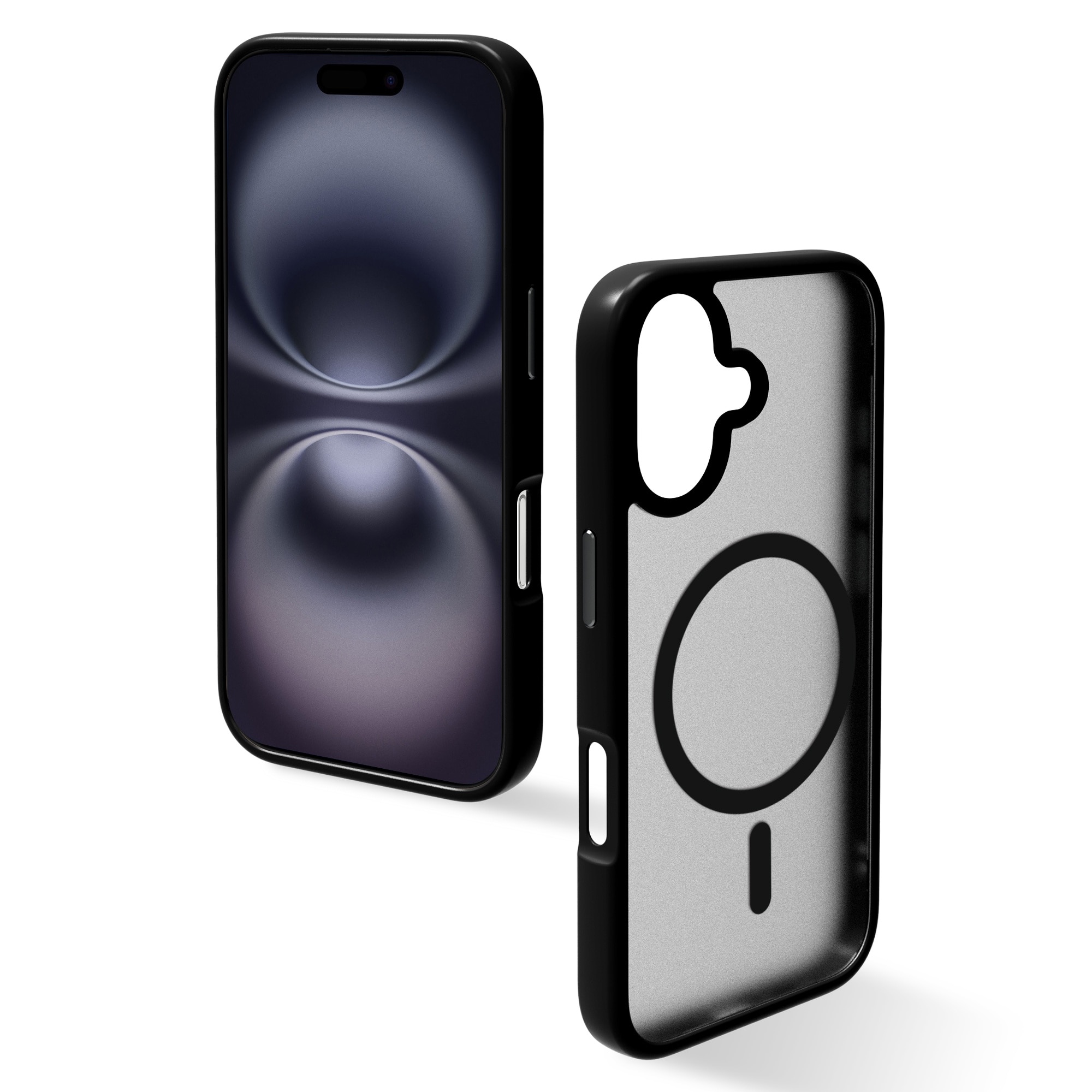 Husa de Protectie, Compatibila Apple iPhone 16 Plus, Doctor Shield Fantom, MagSafe - Negru