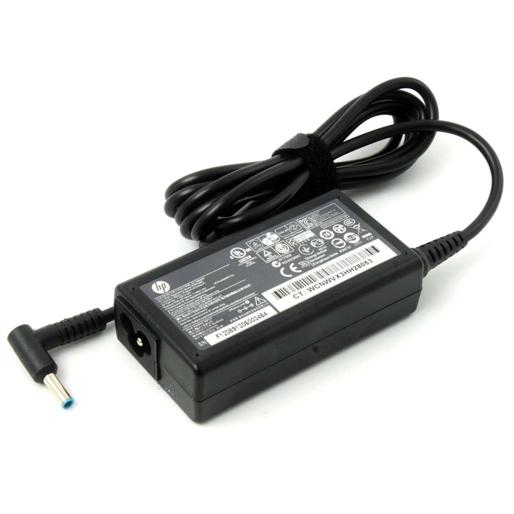 Зарядно устройство HP 15q aj 45W, 15t sv 45W, 15z af 45W, 19.5V 2.31A 45W, 240 G4 45W, 242 G1 45W, 242 G2 45W, 245 G4 45W, 246 G2 45W, 246 G4 45W