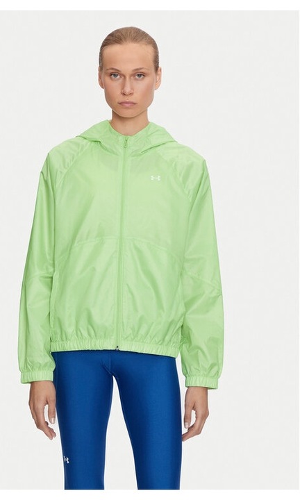 Under Armour Geaca de vant UA Rival Sport 1382698 Verde Regular Fit, Poliester