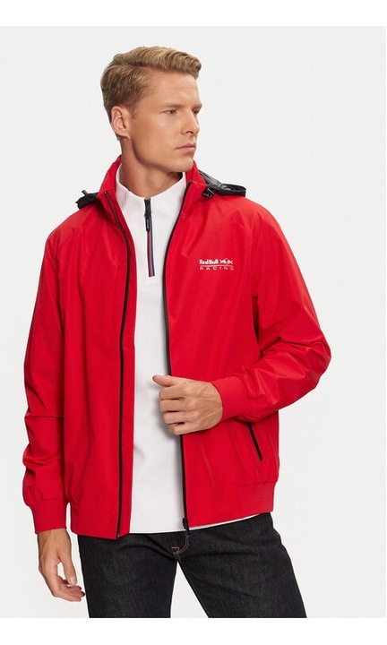 Pepe Jeans Red Bull Racing Windbreaker RM400006 Red Regular Fit, Polyamide