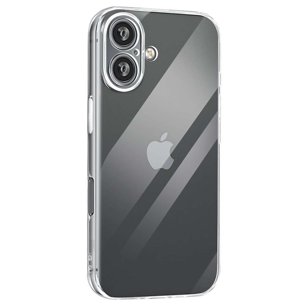 Husa pentru iPhone 16, Ultrasubtire, din silicon gel, Clear, cu decupaje dedicate pentru lentile, porturi si butoane, 0.3mm, Gekko, Transparenta