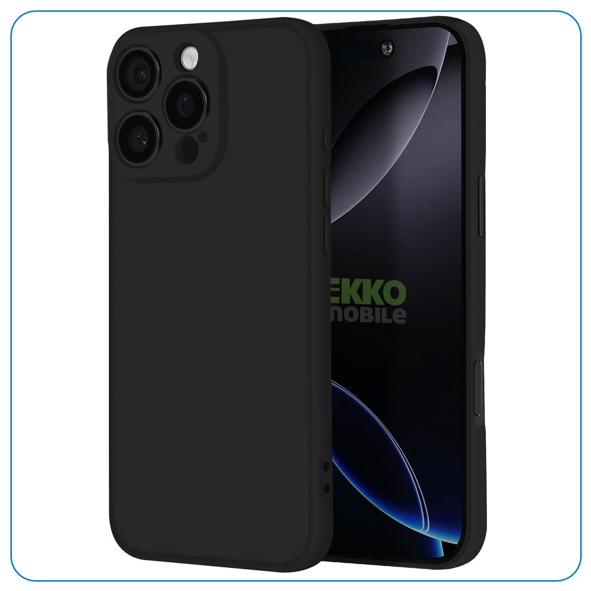 Husa pentru iPhone 16 Pro, Ultrasubtire, din silicon gel, Mata, anti-amprente, decupaje dedicate pentru lentile, porturi si butoane, 0.3mm, Frosted, Neagra