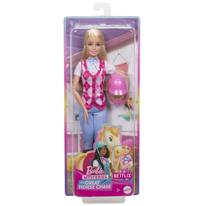 Кукла Barbie Mysteries - Барби жокей