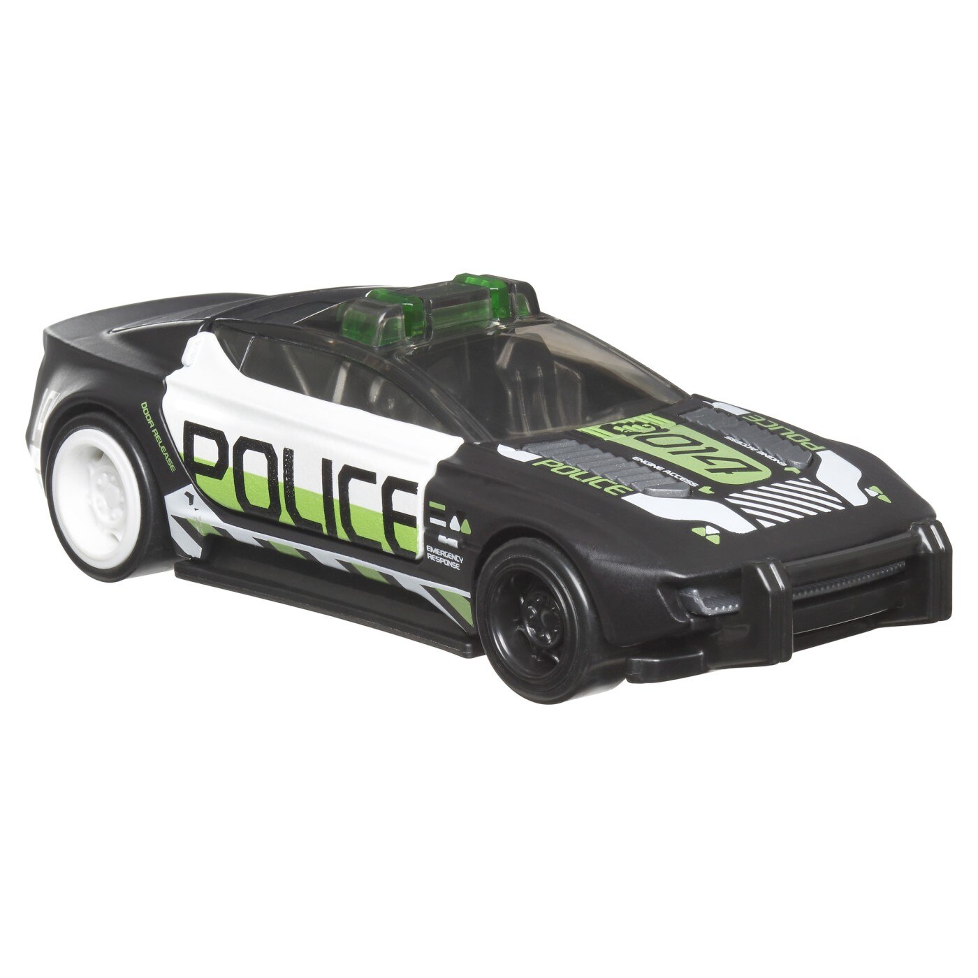 Masinuta Hot Wheels Pull-Back Speeders - Police Alpha Pursuit, 1