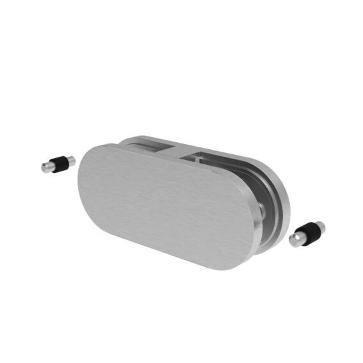 Suport de Sticla Conector Model 25 45X107 AISI 316 Finisaj Satinat pentru Sticla 6-12, 76