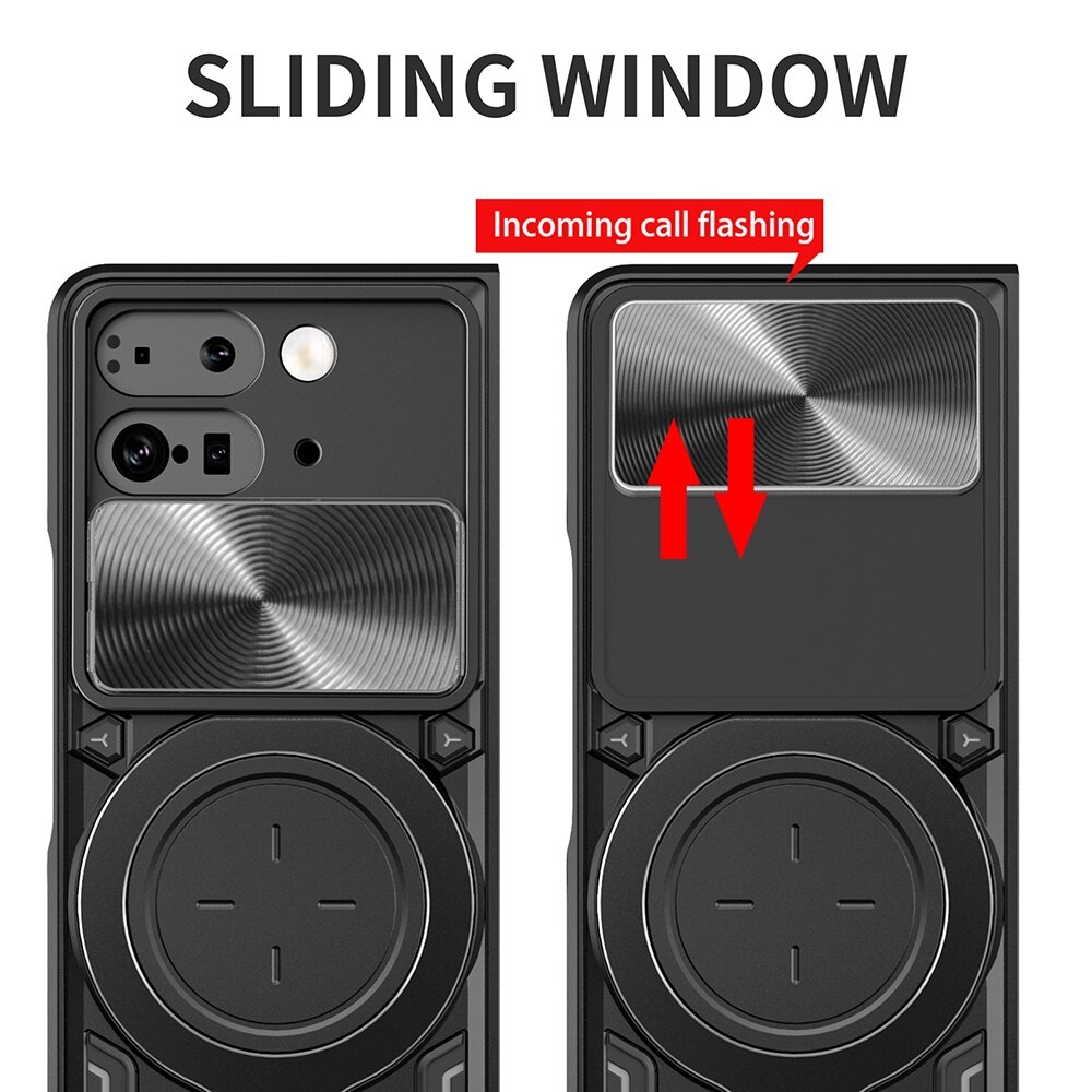 Husa Fold pentru Google Pixel 9 Pro - Seria Camguard Pro - Mov