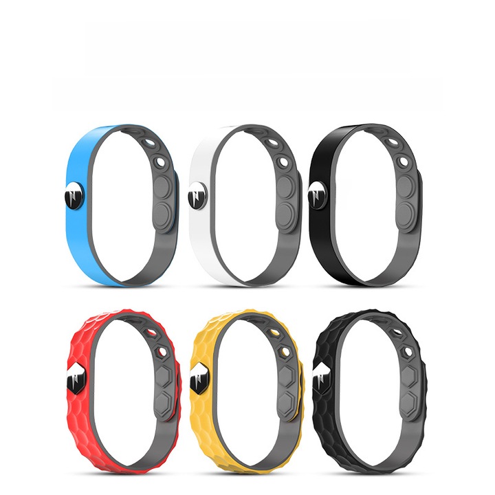 Комплект антистатични гривни QttvbTna, защита срещу статично електричество, компактен дизайн, употреба в кола и спорт.