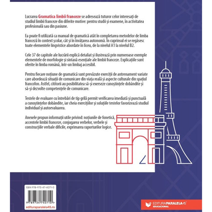 Gramatica limbii franceze (A1-B2)