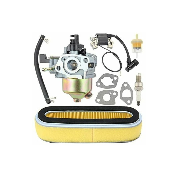 Solutie de intretinere a motorului, kit carburator de inalta calitate pentru compatibilitatea cu motorul Honda, piese de reparatie usor de instalat pentru motoarele de tuns iarba seria HR, 1 unitate