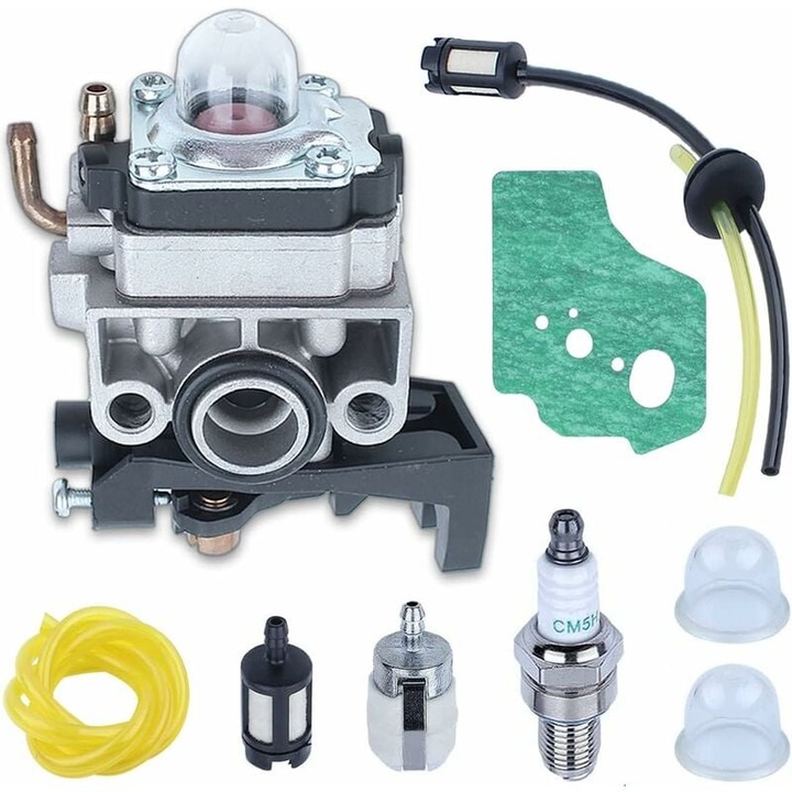 Bec de purjare Echo original pentru echipamente de exterior, compatibilitate carburator cu Honda Gx25 Gx35, inlocuitor original Zama pentru suflanta Homelite, sursa de alimentare atasata pentru uz profesional Enforose