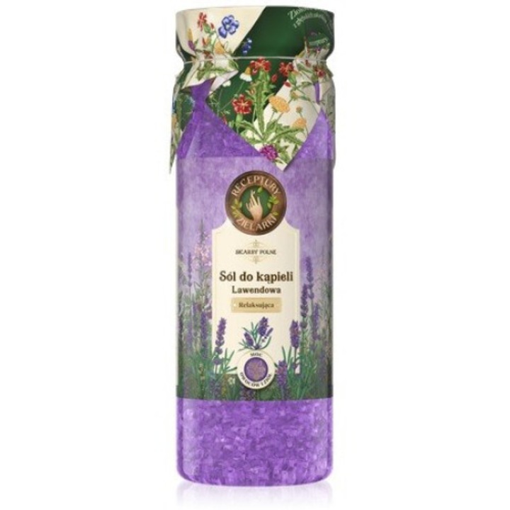 Sare de baie relaxanta Elfa Pharm, Lavanda, 700g