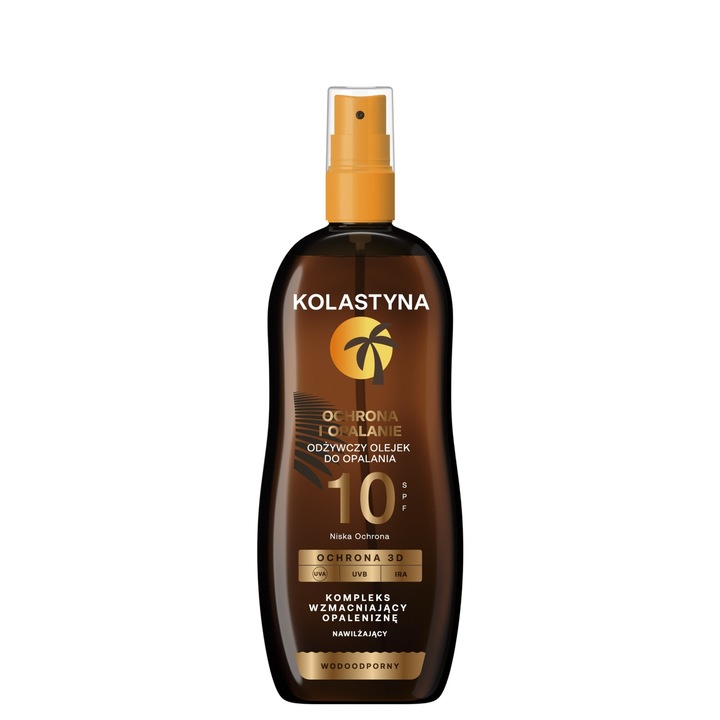 Kolastyna Слънцезащитно олио за тяло, SPF10, 150 мл