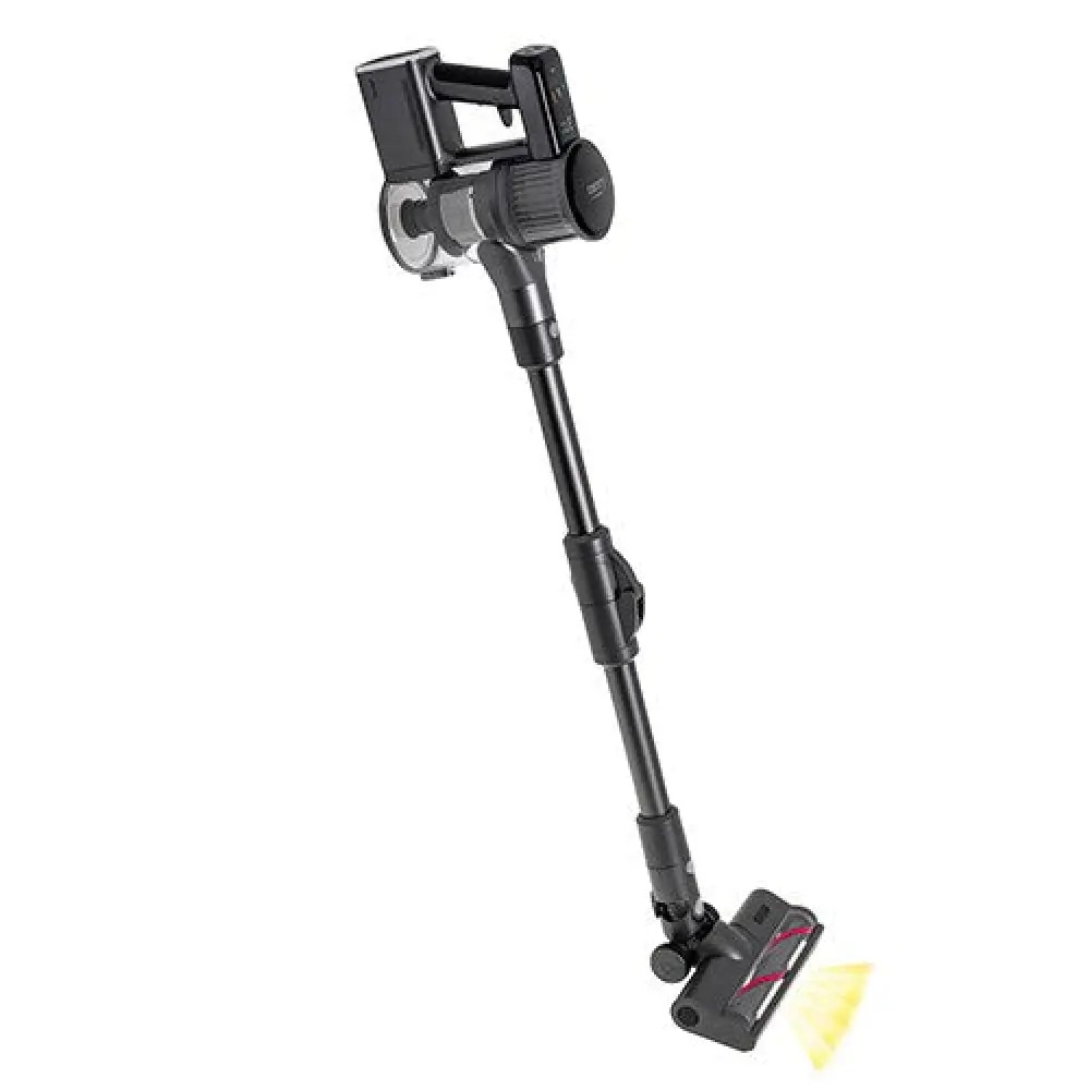 Aspirator vertical CAMRY PRO, motor fara perii, 400W, 2 acumulatori, 100 minute autonomie, 0,6L