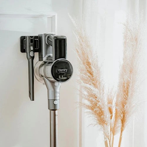 Aspirator vertical CAMRY PRO, motor fara perii, 400W, 2 acumulatori, 100 minute autonomie, 0,6L