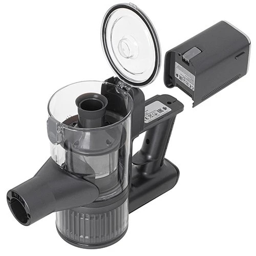Aspirator vertical CAMRY PRO, motor fara perii, 400W, 2 acumulatori, 100 minute autonomie, 0,6L