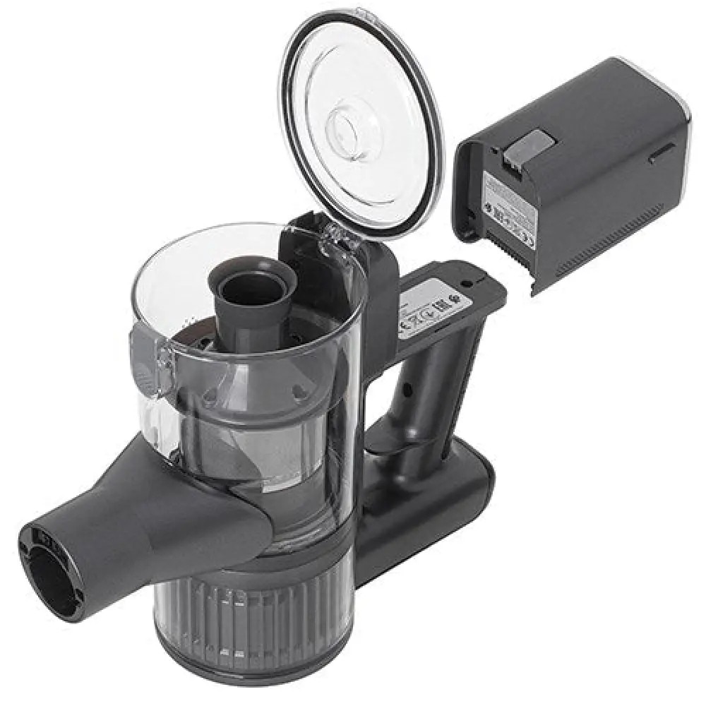 Aspirator vertical CAMRY PRO, motor fara perii, 400W, 2 acumulatori, 100 minute autonomie, 0,6L