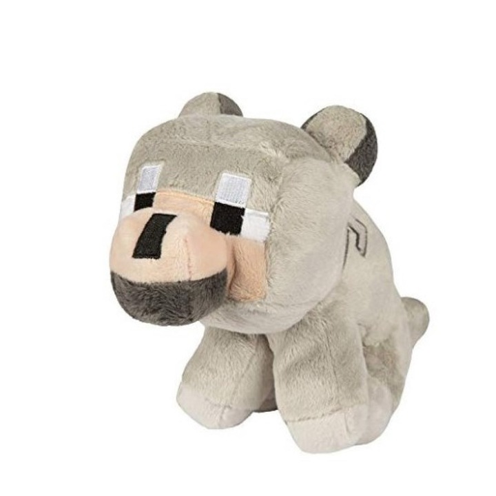 Плюшена играчка, Койот, 23 см, Вълк от Minecraft