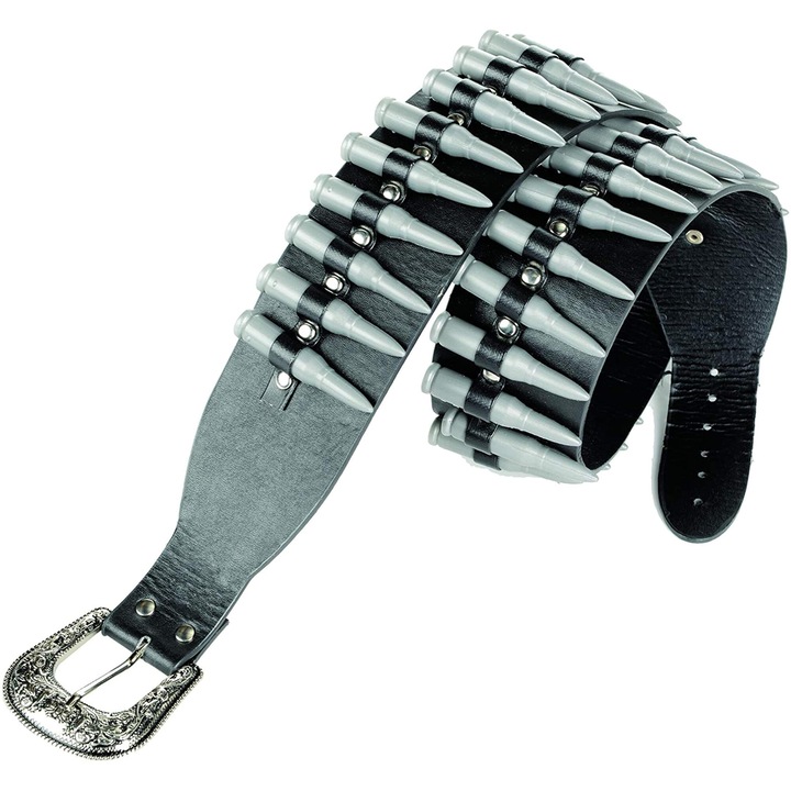 Bullet Belt, Artisan, fekete / ezüst