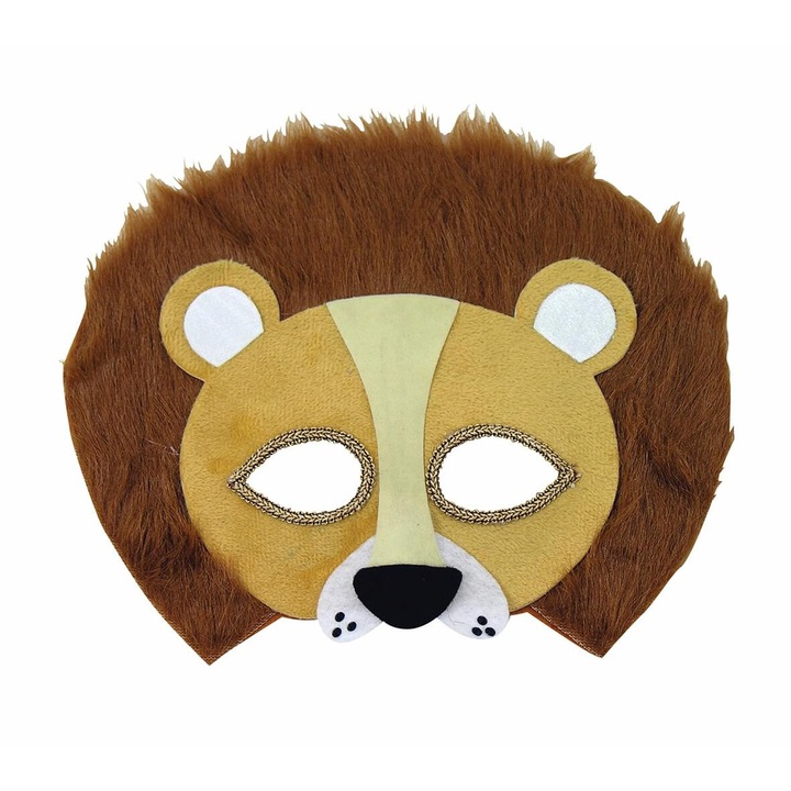 Féloroszlán karneváli maszk, Fórum Újdonságok, kiegészítő tinédzsereknek/felnőtteknek